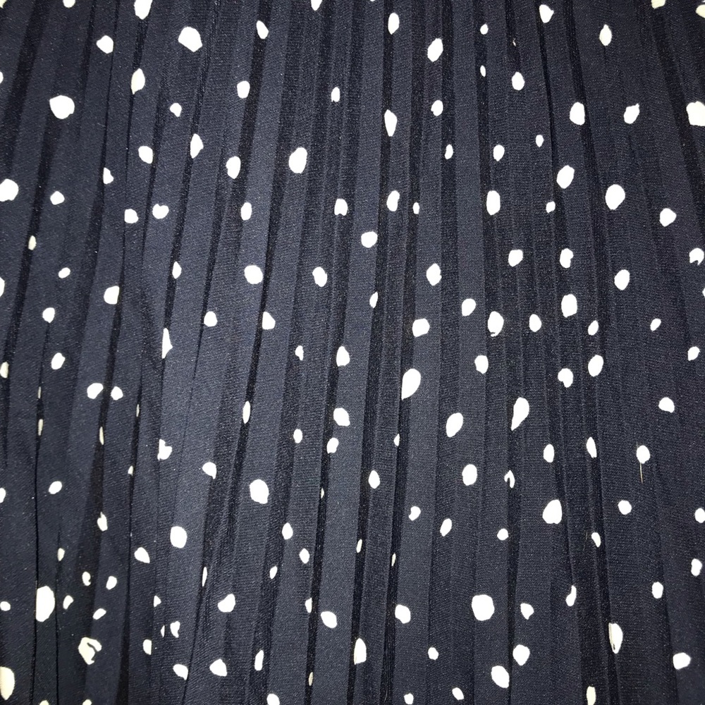Ann Taylor Petite Polka Dot Skirt - Picture 2 of 3